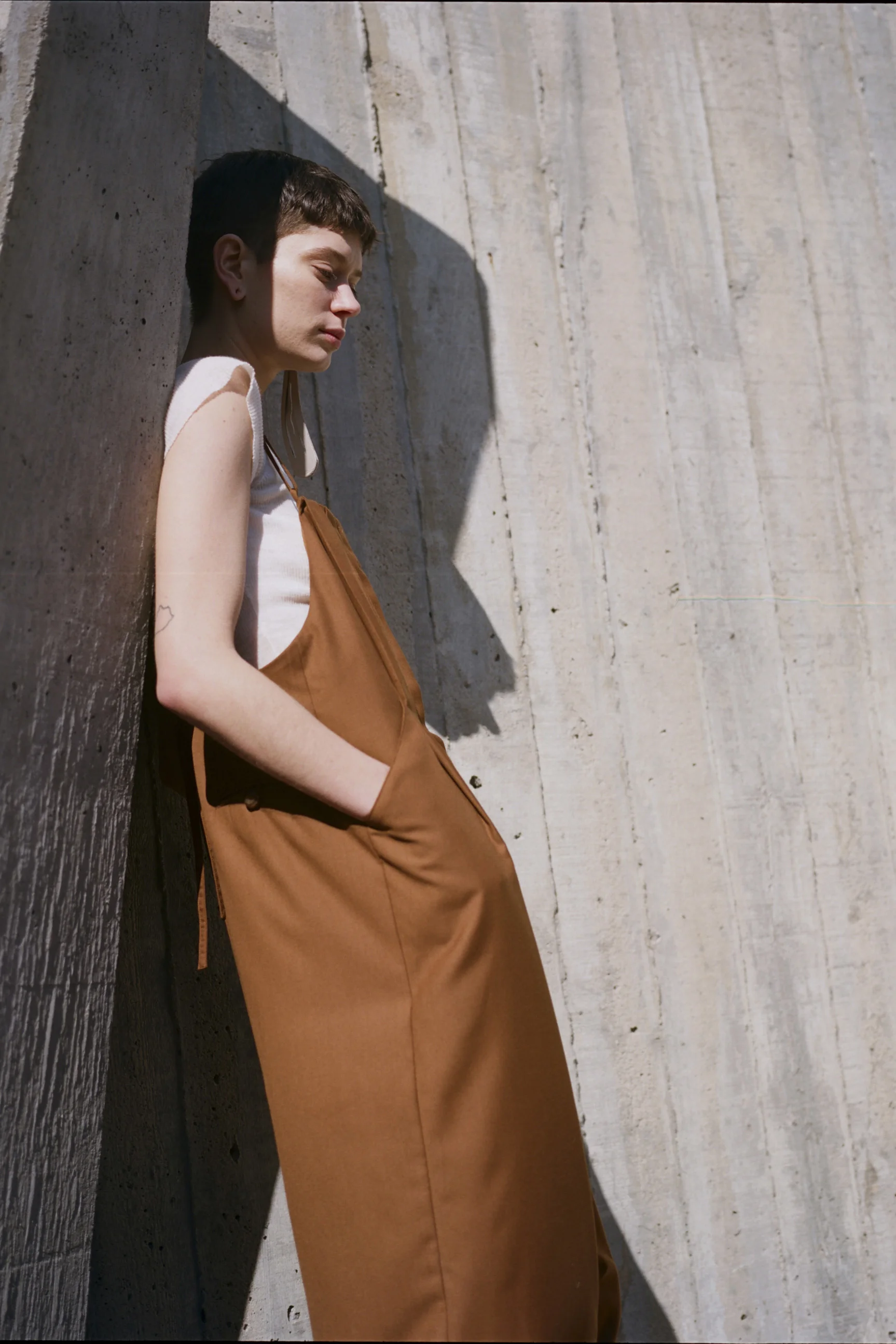 Lamar Black Silk Shirt Dress — Lera Pivovarova